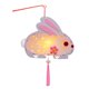 thumbnail image 2 of Accesorios de adorno de Año Nuevo, borla decorativa, regalos para niños, decoración, lámpara de fiesta Blanco Macarena Linterna hecha a mano, 2 of 8