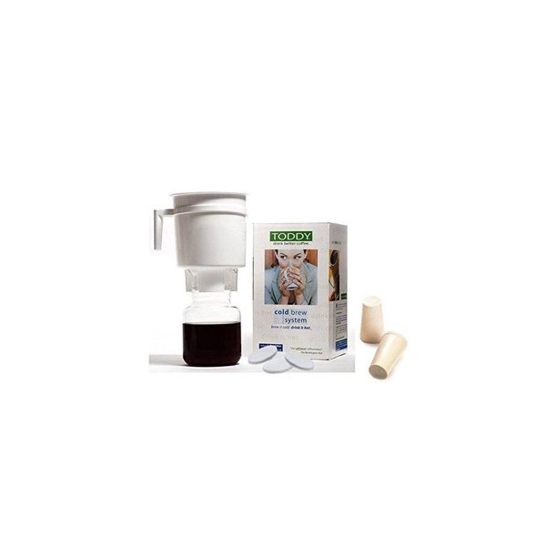 Toddy Cold Brew Coffee Maker System with 2 Extra Filters and Rubber
