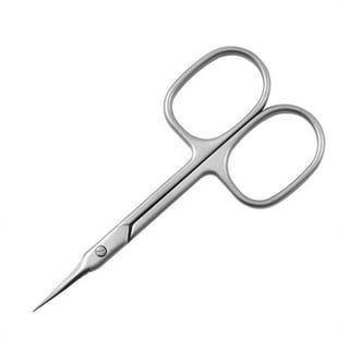 AOMIG Cuticle Scissors, Stainless Curved Blade Nail Scissors, Eyebrow  Scissors for Women, Multi-purpose Small Manicure Scissors for Nail,  Eyebrow, Eyelash, Nose Hair, Dry Skin 1 Pcs
