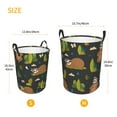 thumbnail image 5 of Daiia funny Sloths In The Forest Laundry Hamper With Handles Large Storage Basket/Toy Organizer/Dirty Clothes Collapsible Waterproof For College Dorms, Bedroom,Bathroom, 5 of 8