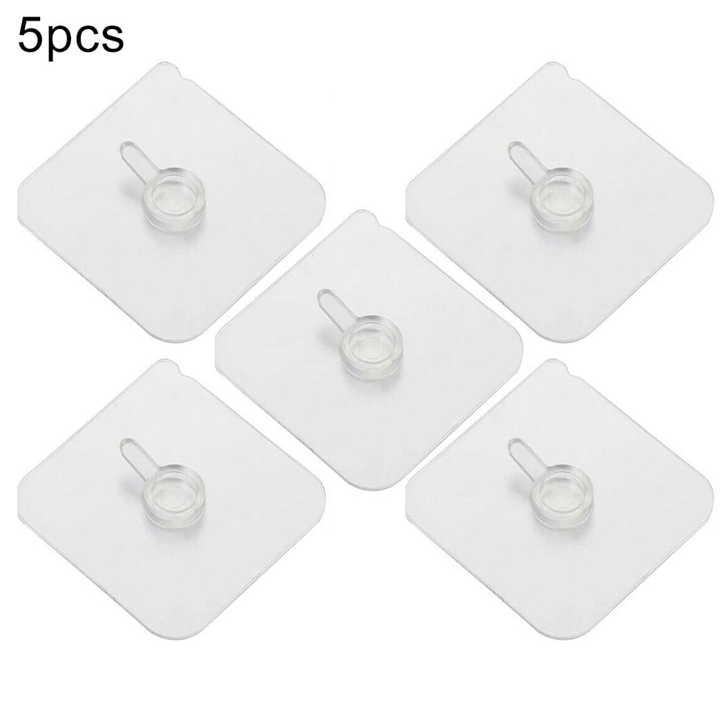 250 Super Strong Self Adhesive Wall Hooks Photo Frame Clock Hanger