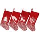 thumbnail image 5 of Gibobby Suministros de decoración de Navidad Colgante de árbol de Navidad Bolsa de regalo Calcetines de Navidad de punto de pelusa(B), 5 of 5