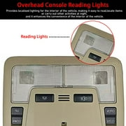 Car Overhead Console with Sunroof Switches Map Reading Light Storage Box for Toyota Camry 2012-2016