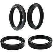 Road Passion 47x58x11mm Front Fork Oil Seal and Dust Seal Kit for Suzuki RM 125 RM125 2001-2007/250 RM250 2004-2008/RMZ