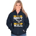 thumbnail image 4 of Hunters One Shot Buck Hunting Zip Up Hoodie Men's Women's Brisco Brands L, 4 of 6