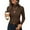 Coffee_BD04, variant on Women's Ribbed Turtleneck Tops Long Sleeve Stretch Shirts Knitted Fitted Lightweight Base Layer Spring Winter Sweaters Black XL