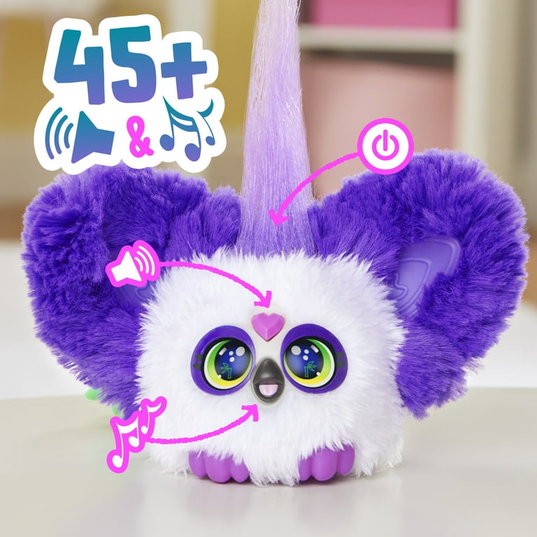 ふもふもうつほ Furby Furblets Bam-Boo Mini Panda Friend Electronic Plush Toy for