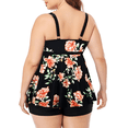 thumbnail image 3 of Mycoco Women's Plus Size Tankini Swimsuits Two Piece Bathing Suits Tankini Set Swimwear, 3 of 5