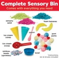 thumbnail image 3 of Creativity for Kids Sensory Bin: Ice Cream Shop Playset - Toddler Learning Toys, Kids Pretend Play Ice Cream Set (Ages 3+), 3 of 9