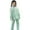 D Mint Green, variant on Cnbwig Toddler Rain Jacket Girls Raincoat Dinosaur Cartoon Printed Romper Boy Child Water Proof Jumpsuit Kindergarten Transparent Primary School Windproof Jacket Hooded Coat A Light Blue 4-6 T