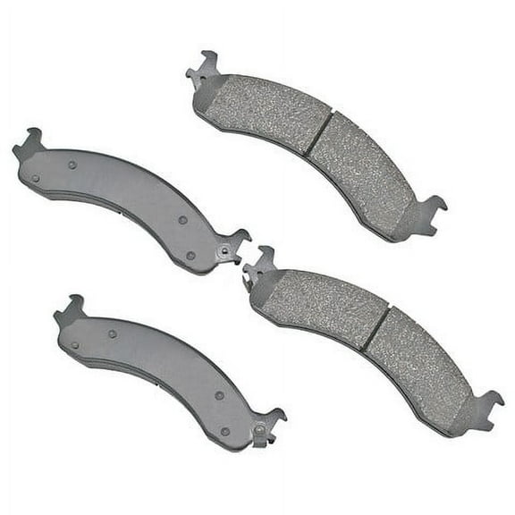 Akebono PRO-ACT Ultra-Premium Brake Pad Set, Ceramic