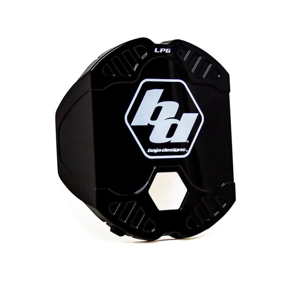 Baja Design Driving/Fog Light Cover 278001 Driving/Fog Light Cover; LP6; Black; Polycarbonate Plastic; With Baja Designs Logo; Single