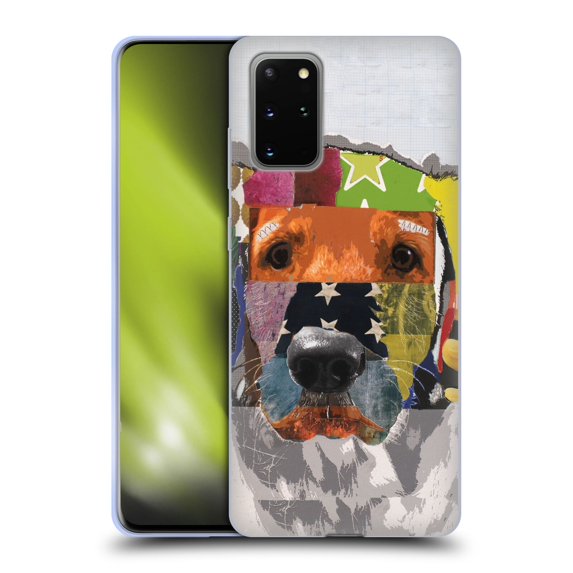 Head Case Designs Officially Licensed Michel Keck Dogs 3 Golden Retriever 2 Soft Gel Case Compatible with Samsung Galaxy S20+ / S20+ 5G