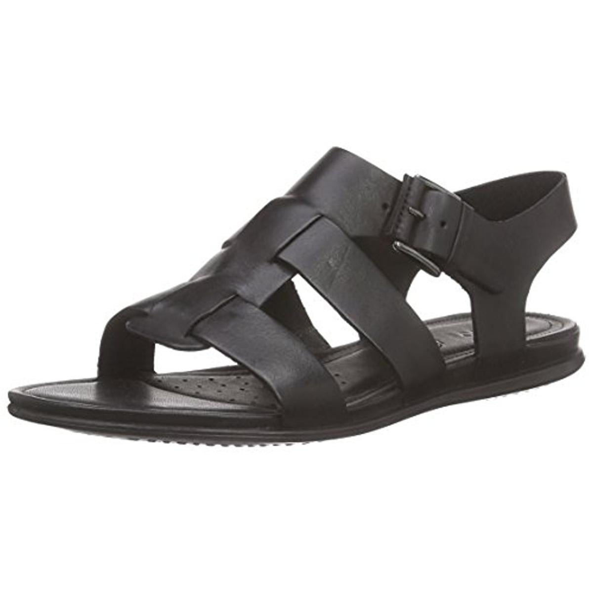 ECCO Womens Touch Leather Buckle Gladiator Sandals - Walmart.com