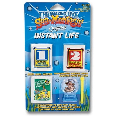 The Original Sea-Monkeys Aqua Toy Kit - Complete Set with Instant Life ...