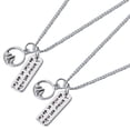 thumbnail image 1 of Collier Colle Collier Simple: 2pcs Collier de collier de collier à la mode, 1 of 10
