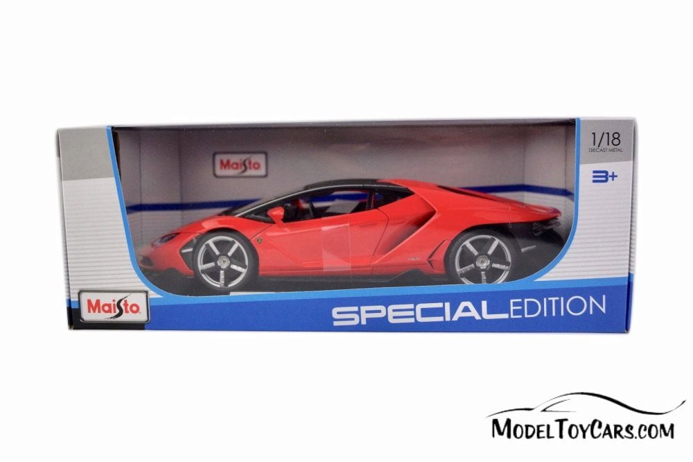 Maisto 1/18 Scale Diecast Model Car 31386R Lamborghini Centenario New* Red 