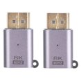thumbnail image 2 of Adaptador DisplayPort A Mini DisplayPort, 2 Uds., Plug And Play, 8K, 2 Vías, Macho A Mini Hembra, Adaptador Para Juegos, 2 of 7