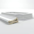 thumbnail image 4 of Ekena millwork 94 1/2"L (Adjustable 40"H to 44"H) Ashford Scalloped Panel Traditional Wainscot Paneling Kit, 4 of 10