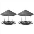thumbnail image 1 of 2X Comederos para Pájaros Al Aire Libre Colgante A Prueba de Ardillas Fácil de Limpiar y Llenar Comedero Ajustable Dispensador de Orificios Múltiples Soporte para Alimentos A, 1 of 6