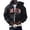 11-Black1208, variant on SONXAHE Men's Zip-Up Hoodie City-Printed Urban Street Pullover Sweatshirt