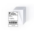 thumbnail image 2 of (4 pack) Core Innovations 4" x 6" Direct Thermal Shipping Labels – 500 Fanfold Perforated Labels for Packages, Ultra-Strong Adhesive, 2 of 7