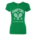 thumbnail image 2 of Wild Bobby Hamptons Tennis Club Est 1986 Sports Womens Slim Fit Junior Tee, Kelly, Large, 2 of 6