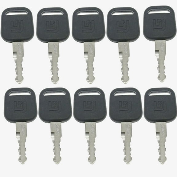10 Pack 85# 34B0557 Keys for Liugong Excavator and Heavy Equipment Ignigion ,Fuel Cap