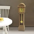 thumbnail image 1 of Reloj de pie en miniatura, reloj de pie, juguete en miniatura a escala 1/12, modelo DIY, decoración artificial para sala de estar, clásico vintage., 1 of 8