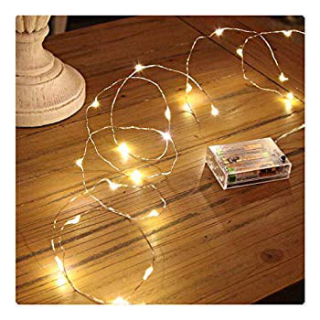 Led String Lights Mini Battery Powered Copper Wire Starry Fairy Decor Lights 