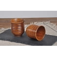 thumbnail image 3 of Glass&Bottle Mug for Tea Coffee Juice Handmade Natural Wood Color Ceramic-Style Cup Family Kitchenware for Everyday Use, 3 of 8