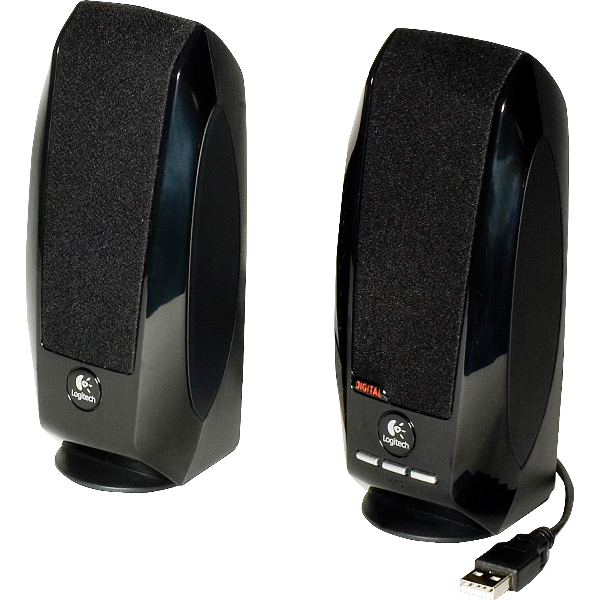 Logitech S-150 2.0 Speaker System - 1.20 W RMS - Black - image 2 of 2
