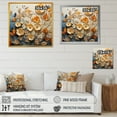 thumbnail image 4 of Designart "Leaves In The Breeze With Gold And Orange" Leaves Canvas Wall Art, 4 of 7