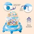 thumbnail image 4 of Andadera Bebé Starkids Sabik Altura Ajustable Musical Azul, 4 of 5