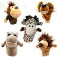 thumbnail image 1 of Gwong Juguete Animales de dibujos animados Mono perro león relleno peluche mano títere navidad niño niños regalo Gwong 26094, 1 of 7