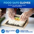 thumbnail image 2 of Guantes desechables HD PROTECT, paquete de 1200, libres de BPA y látex, 2 of 7
