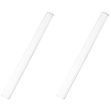 

BESTONZON 2pcs Acrylic Roller Pin Dough Rolling Pin Multi-function Dumpling Roller Pin Dough Rolling Stick