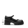 thumbnail image 2 of Zapatos de Tacón Chunky DREAM PAIRS Esther Mary Janes para Mujer en Negro, 2 of 7