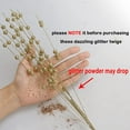 thumbnail image 2 of 6 Pcs Champ Artificial Glitter Berry Stems 17" Fake Decorative Glitter Picks for Thanksgiving Day Christmas Tree Vase DIY Wreath Crafts Decor, 2 of 12