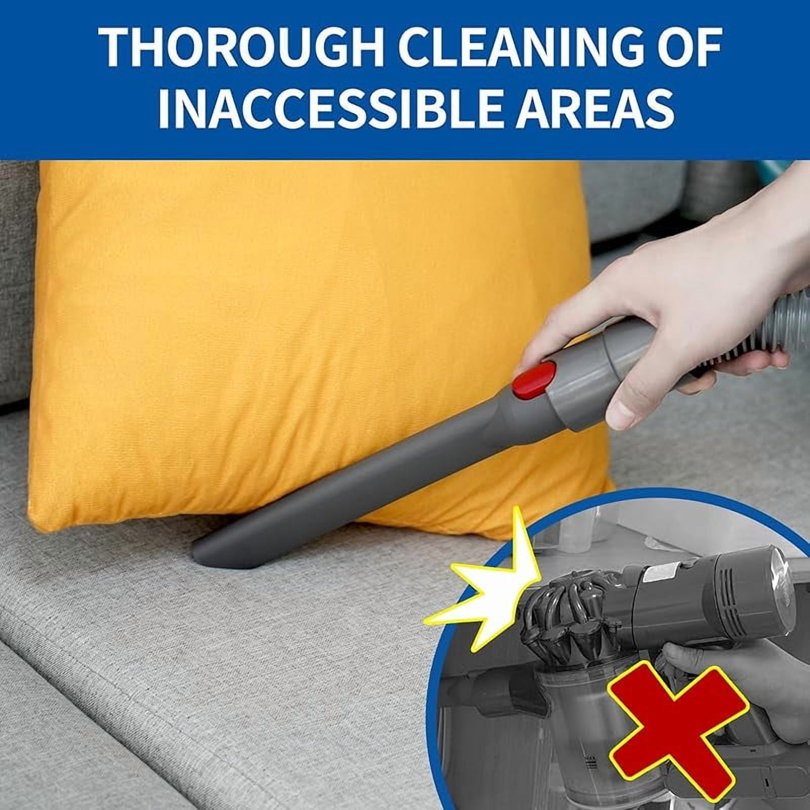 Flexible Extension Hose Attachment for Cordless Vacuum Cleaner - Compatible with V15 V8 V7 V10 V11 Detect Torque Drive Outsize Absolute Animal Trigger Motorhead Dy*son Model