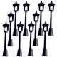 thumbnail image 4 of KAKOWELY 10 farolas decorativas en miniatura para casas., 4 of 5