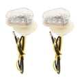 thumbnail image 1 of koolsoo Universal Front Turn Light LED For CBR 600RR 1000RR Transparent, 1 of 9