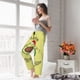 thumbnail image 5 of Fotbe Avocado Merry Christmas Pantalones de Pijama para Mujer, Pantalones de Dormir, Pantalones Pj con Cordón y Bolsillos-Large, 5 of 6