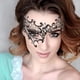 thumbnail image 3 of Máscara de mascarada para mujer Máscara de ojos para fiesta Baile de graduación Disfraz Mardi Gras, Máscaras retro MFZFUKR BST3009921-3, 3 of 5