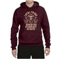 thumbnail image 2 of Wild Bobby, Loyal To One Dedicated Steadfast In Faith | Religious Bible Verse John 14:6 Inspirational/Christian Unisex Graphic Hoodie Sweatshirt, Maroon, 3X-Large, 2 of 6