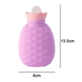 thumbnail image 2 of ER Bolsa termo comprimida fría y caliente de la botella de agua de la calefacción del silicón de la piña con la tapa oso de fresa Electrónica, 2 of 5