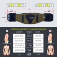 thumbnail image 4 of ORTONYX Back Support Brace for Men and WomanSport/Work/Rehabilitation3D Knitted Design with Removable 3D Lumbar PadBreathable and Elastic MaterialVelcro Closure with Hand Loop for Easy UseL-XL, 4 of 6