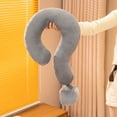 thumbnail image 5 of Dalrosia Question-Mark Neck Pillow for Travel & Daily Occasions, 360° Matched Provides Support to The Head Neck and Chin in Any Sleeping Position, Fashion Comfortable Travel Pillow for Kids & Teens, 5 of 8