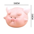 thumbnail image 2 of Pig You Happy Mini Ornament Cute Pig Doll Micro Resin Crafts Creative Student, 2 of 3