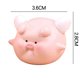 thumbnail image 2 of Adorno Pig You Happy Muñeco cerdito adorable Artesanía en micro resina Estudiante, 2 of 3
